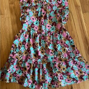 THML Floral Tiered Dress